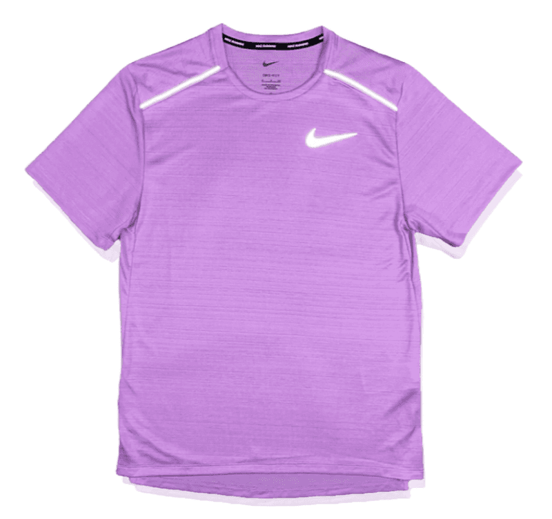 Nike Running Camiseta de Manga Corta de Tejido Dri Fit