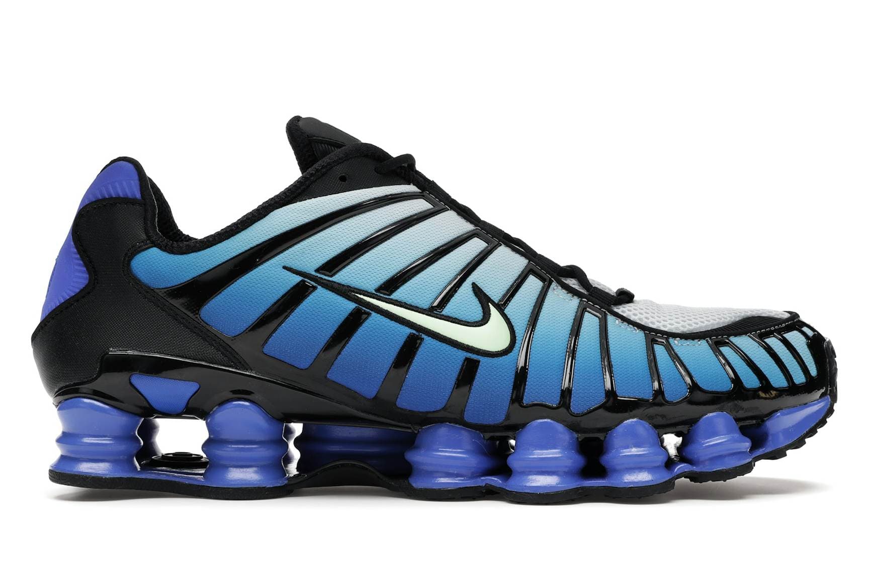 Nike Shox TL Black Racer Blue Vapor Green
