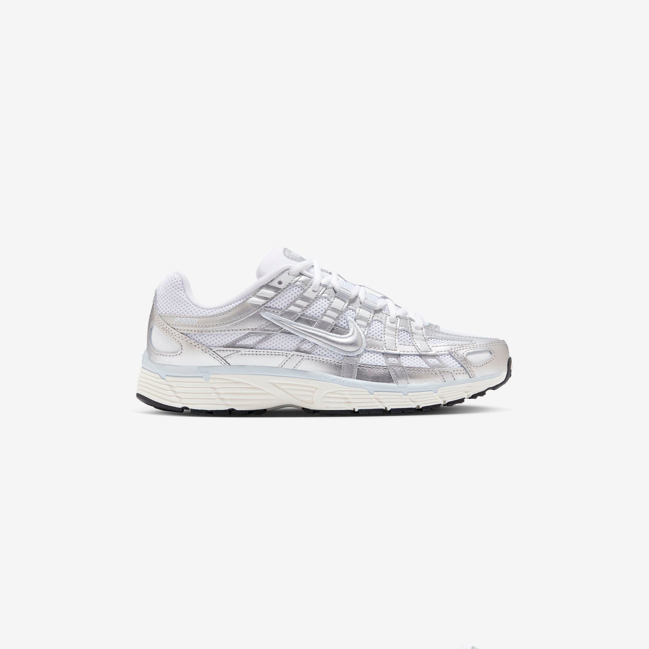 W Nike P-6000 "Metallic Silver / Blue Tint"