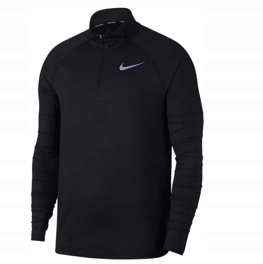 Nike Element Running Camiseta de Tejido Dri Fit Con Media Cremallera