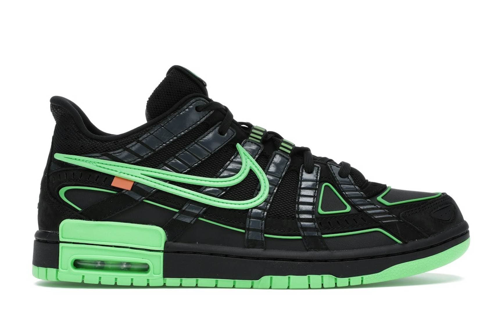 Nike Air Rubber Dunk Off White "Strike Green"