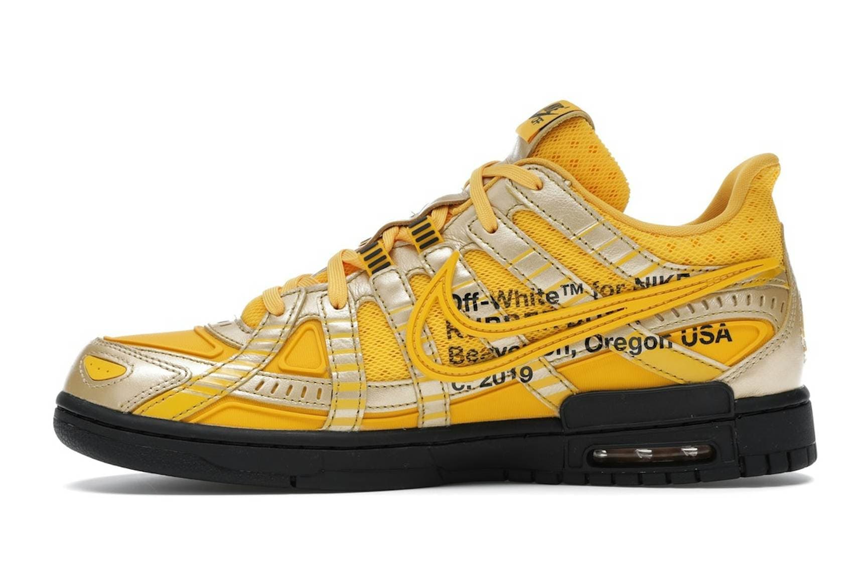 Nike x Off-White Air Rubber Dunk University Gold