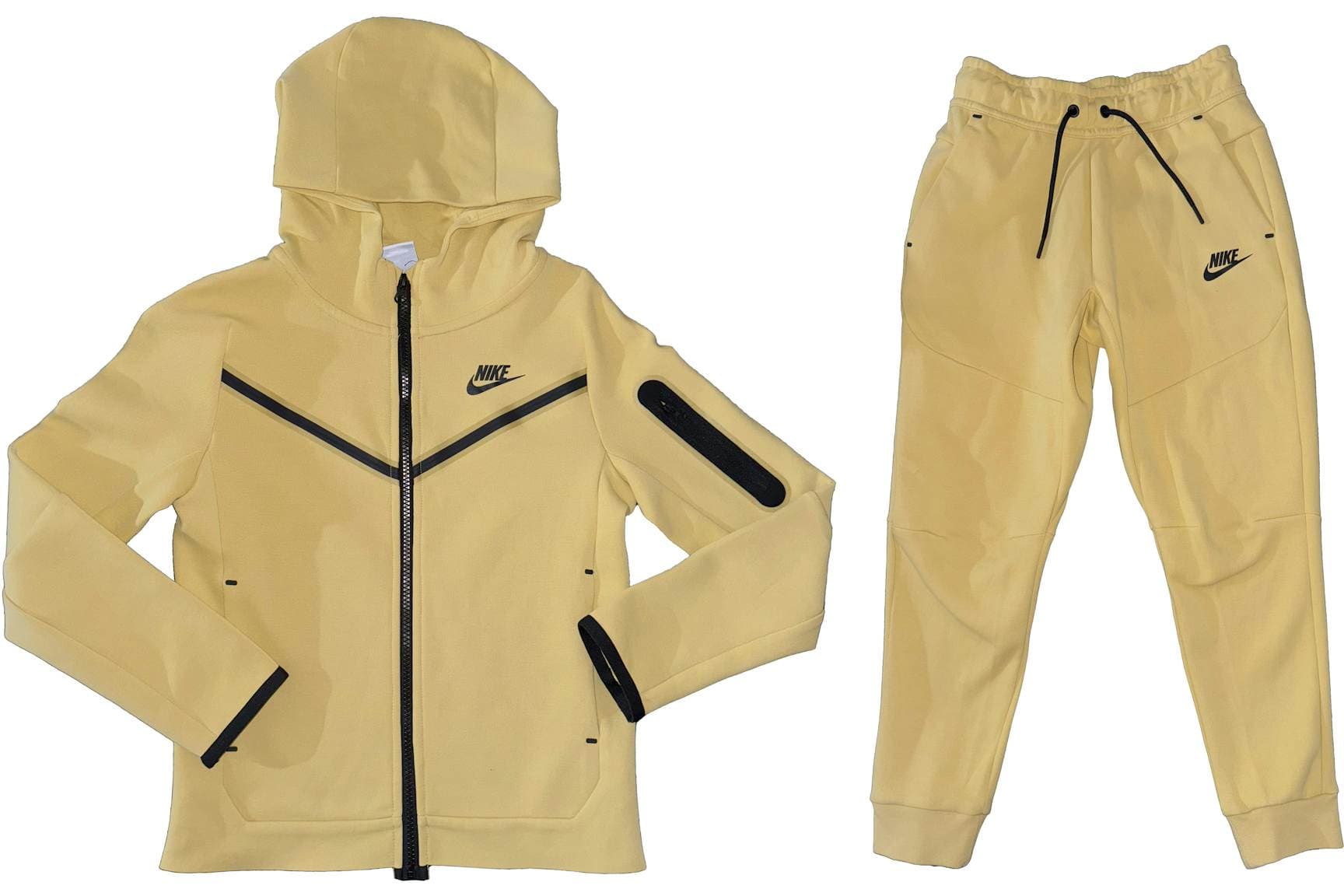 Nike Sportswear Tech Fleece Conjunto Chaqueta con Cremallera y Pantalón Para Niño