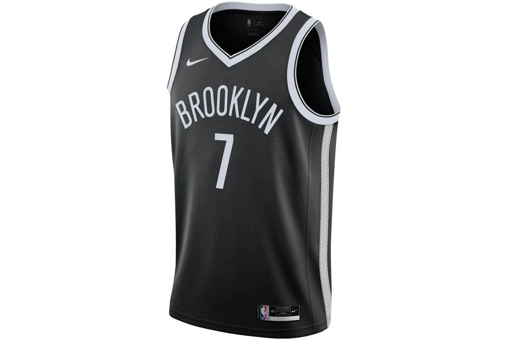 Nike NBA Brooklyn Nets Kevin Durant 7 Swingman Jersey