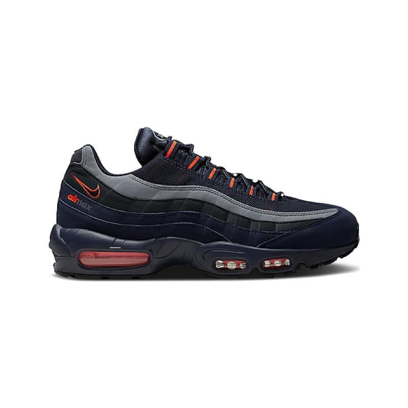 Nike Air Max 95 Logo "Obsidian / Total Orange"