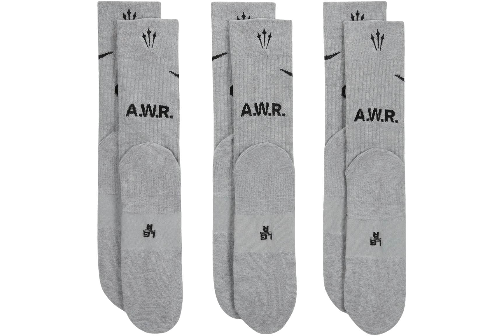Nike x Nocta Calcetines Acolchados de Algodón Pack de 3 Pares