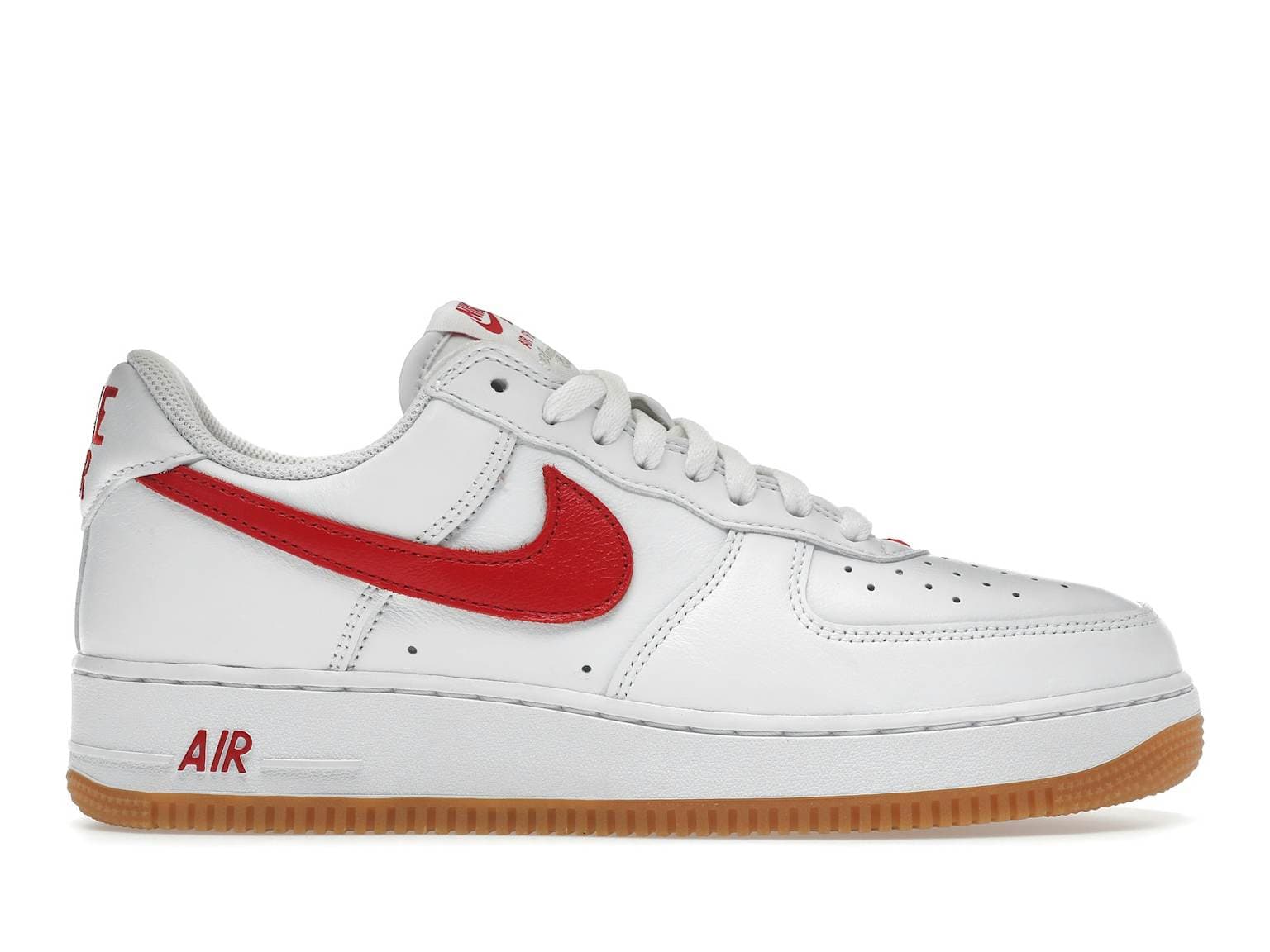 Nike Air Force 1 Low Retro Anniversary "White / University Red"