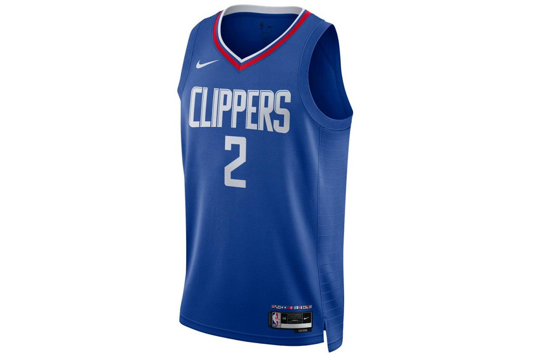 Nike NBA Los Angeles Clippers Kawhi Leonard 2 Icon Edition Swingman Jersey