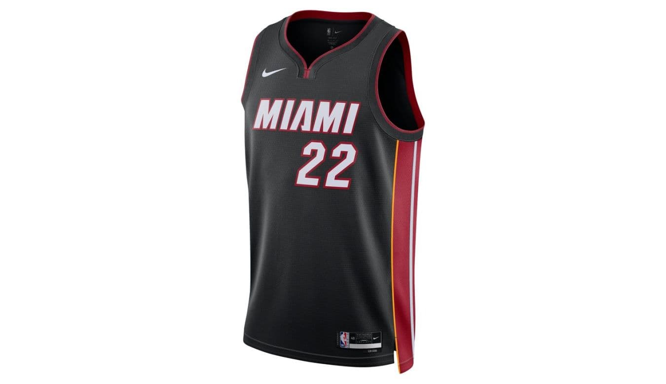 Nike NBA Miami Heat Jimmy Butler 22 2022/23 Icon Edition Swingman Camiseta de Tirantes