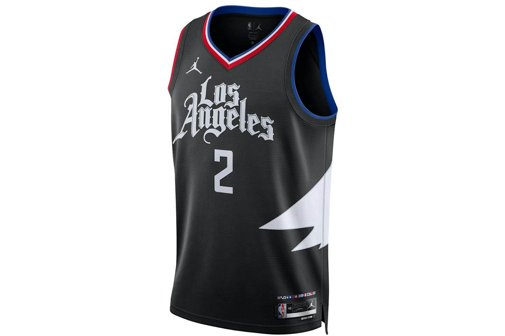 Jordan NBA Los Angeles Clippers Kawhi Leonard 2 Swingman Jersey