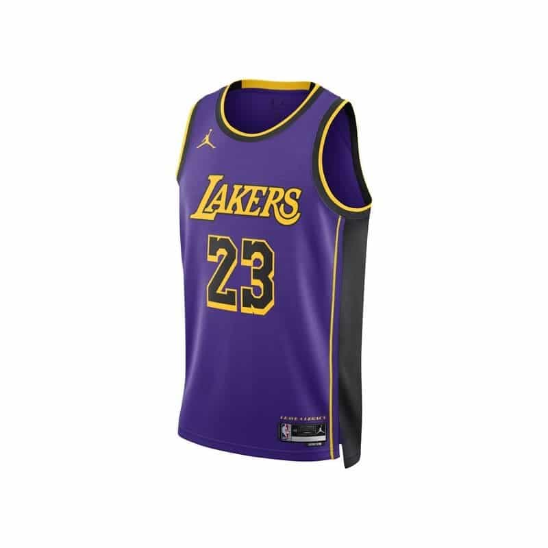 Jordan NBA Los Angeles Lakers LeBron James 23 Statement Edition Swingman Camiseta de Tirantes