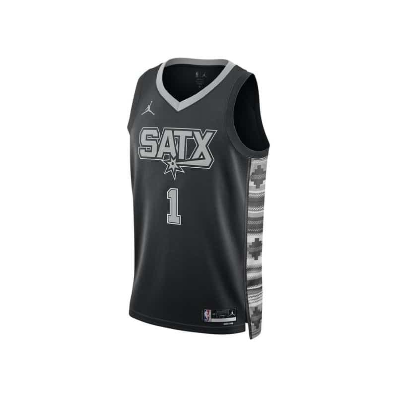 Jordan NBA San Antonio Spurs Victor Wembanyama 1 Statement Edition Swingman Jersey