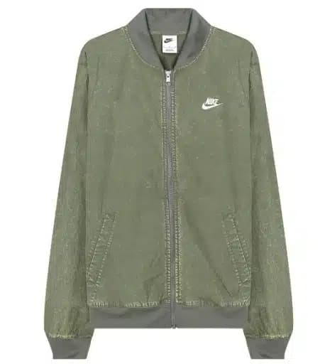 Nike Sportswear Chaqueta de Tejido Woven y Logo Bordado