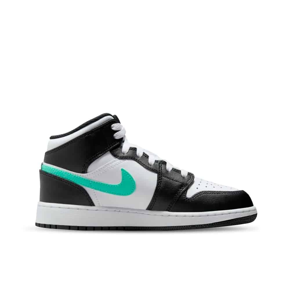 Air Jordan 1 Mid SE GS "Green Glow"