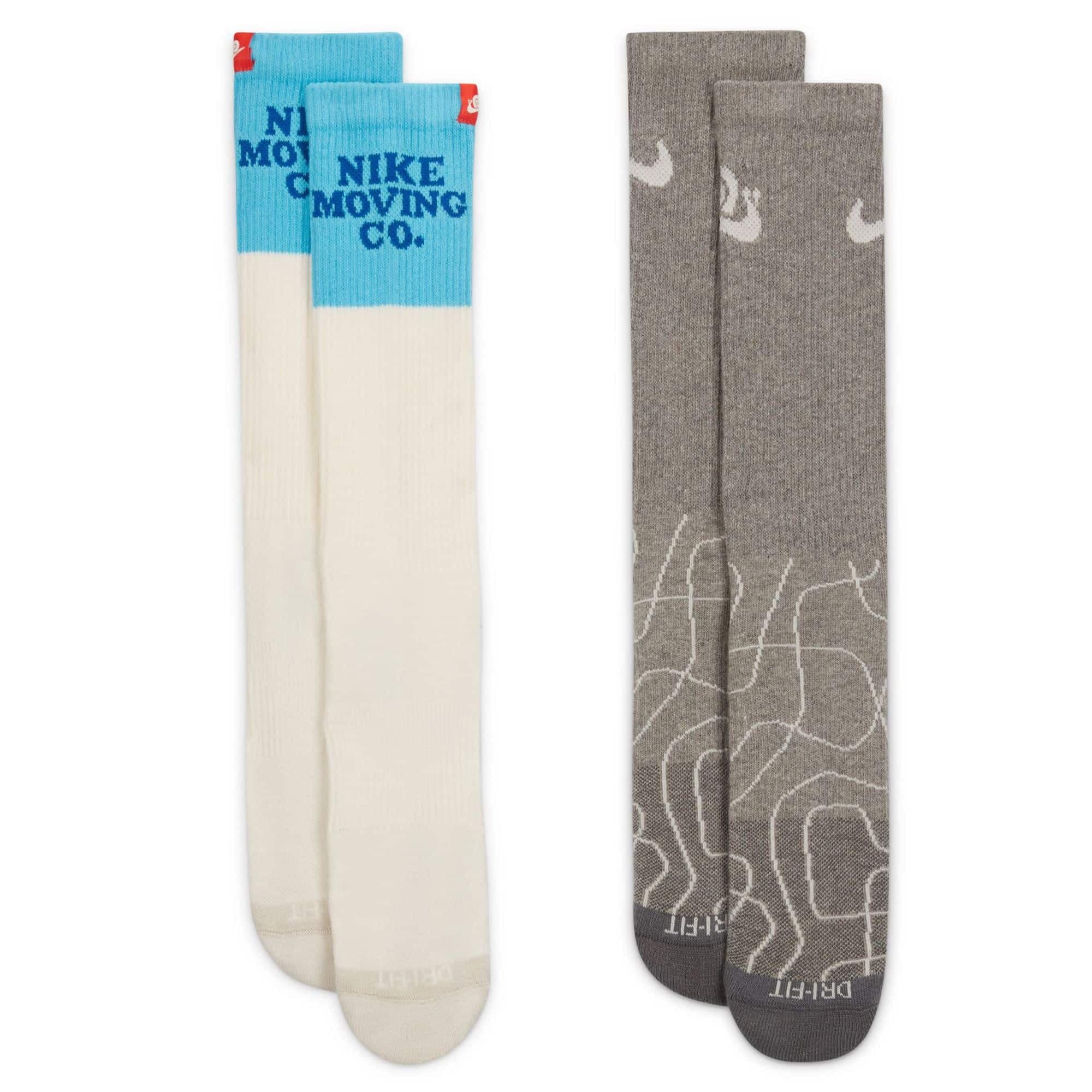 Nike Everyday Plus Calcetines Acolchados de Algodón Pack de 2 Pares