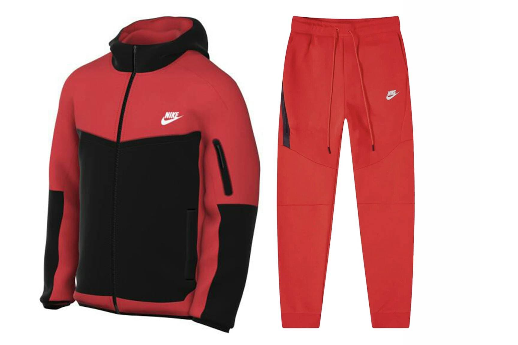 Nike Sportswear Tech Fleece Conjunto Chaqueta con Cremallera y Pantalón