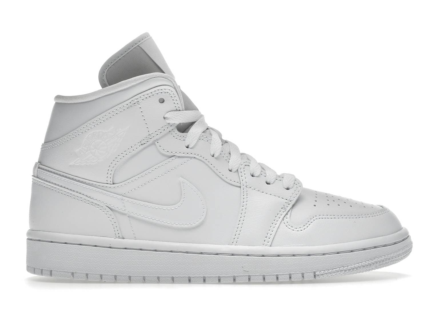 W Air Jordan 1 Mid "Triple White"