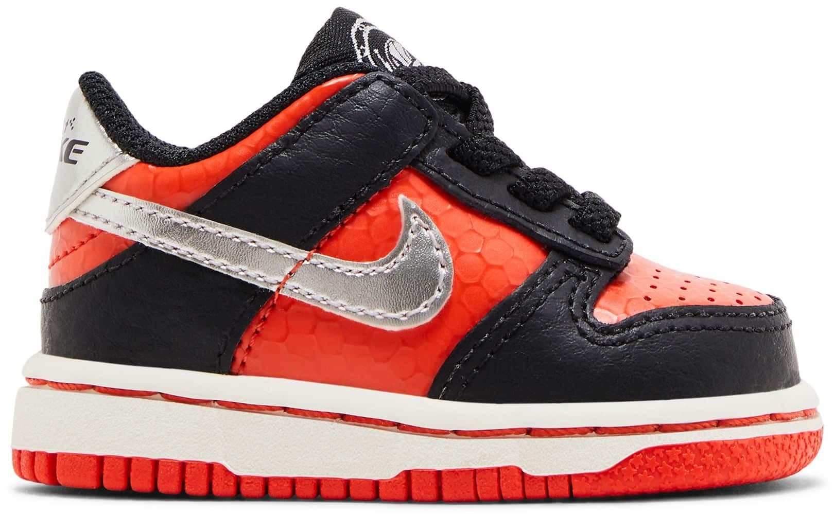 Nike Dunk Low "Black / Metallic Silver" GS