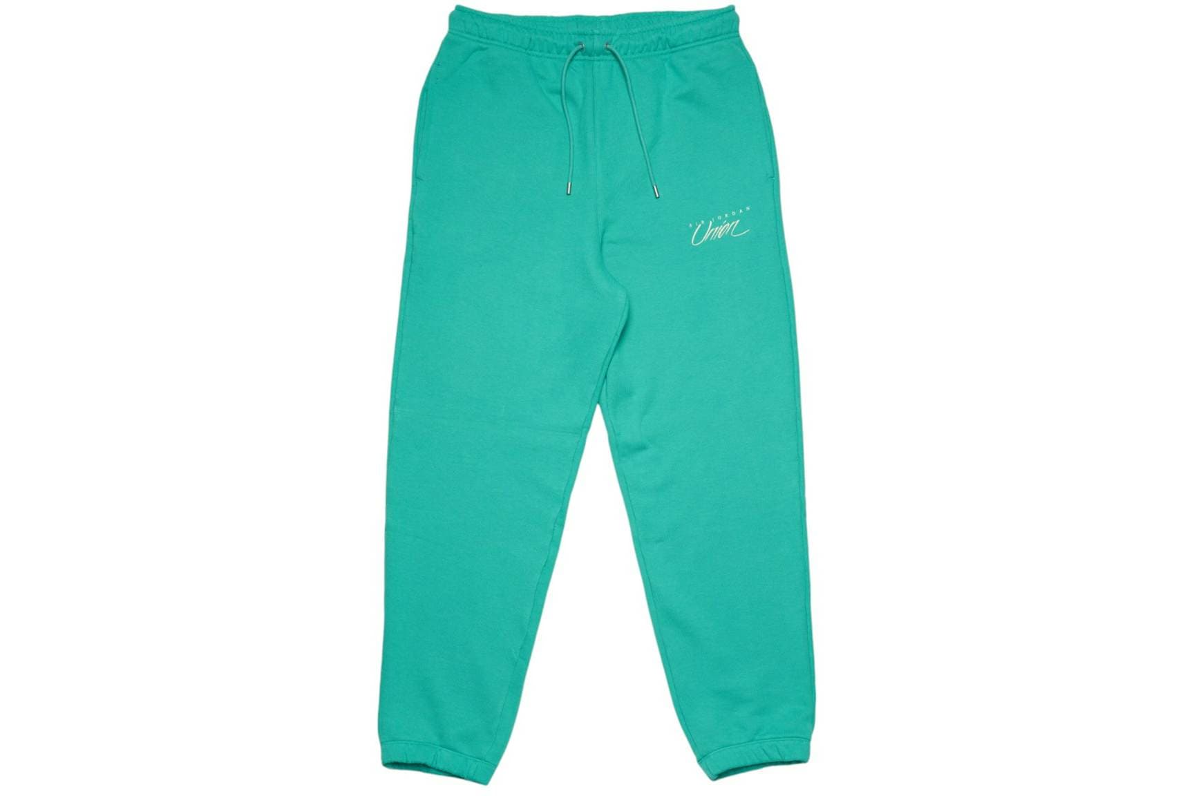 Air Jordan x Union Los Angeles MJ Fleece Pants 'Kinetic Green/Coconut Milk'