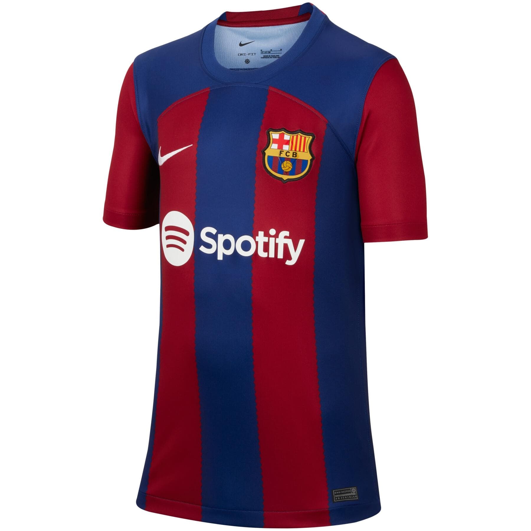 Nike Barcelona FC Primera Equipación Camiseta de Juego Dri-Fit para Niños