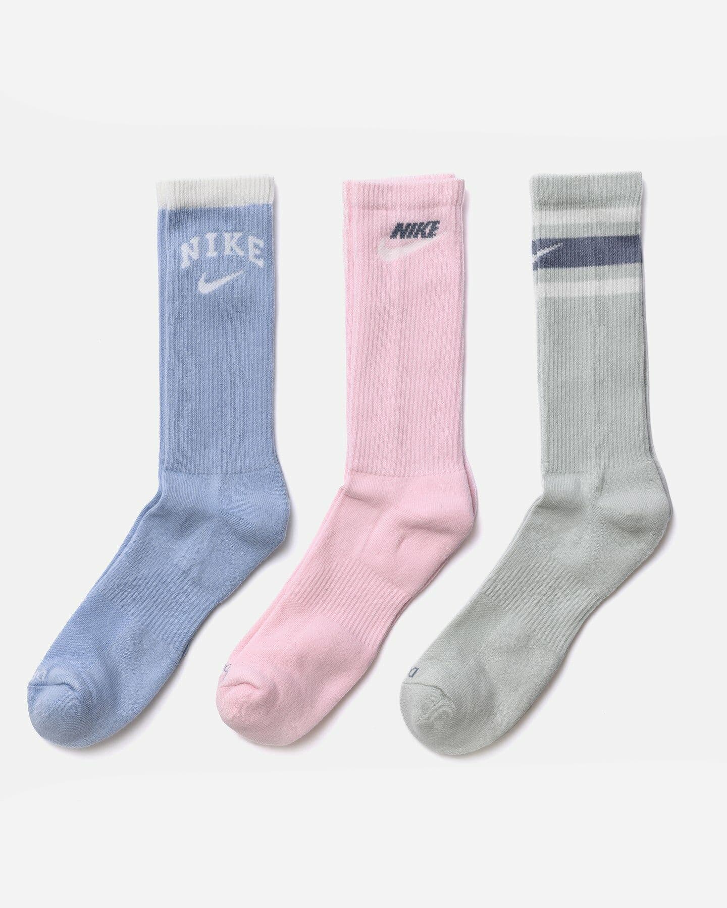 Nike Everyday Plus Calcetines Acolchados de Algodón Pack de 3 Pares