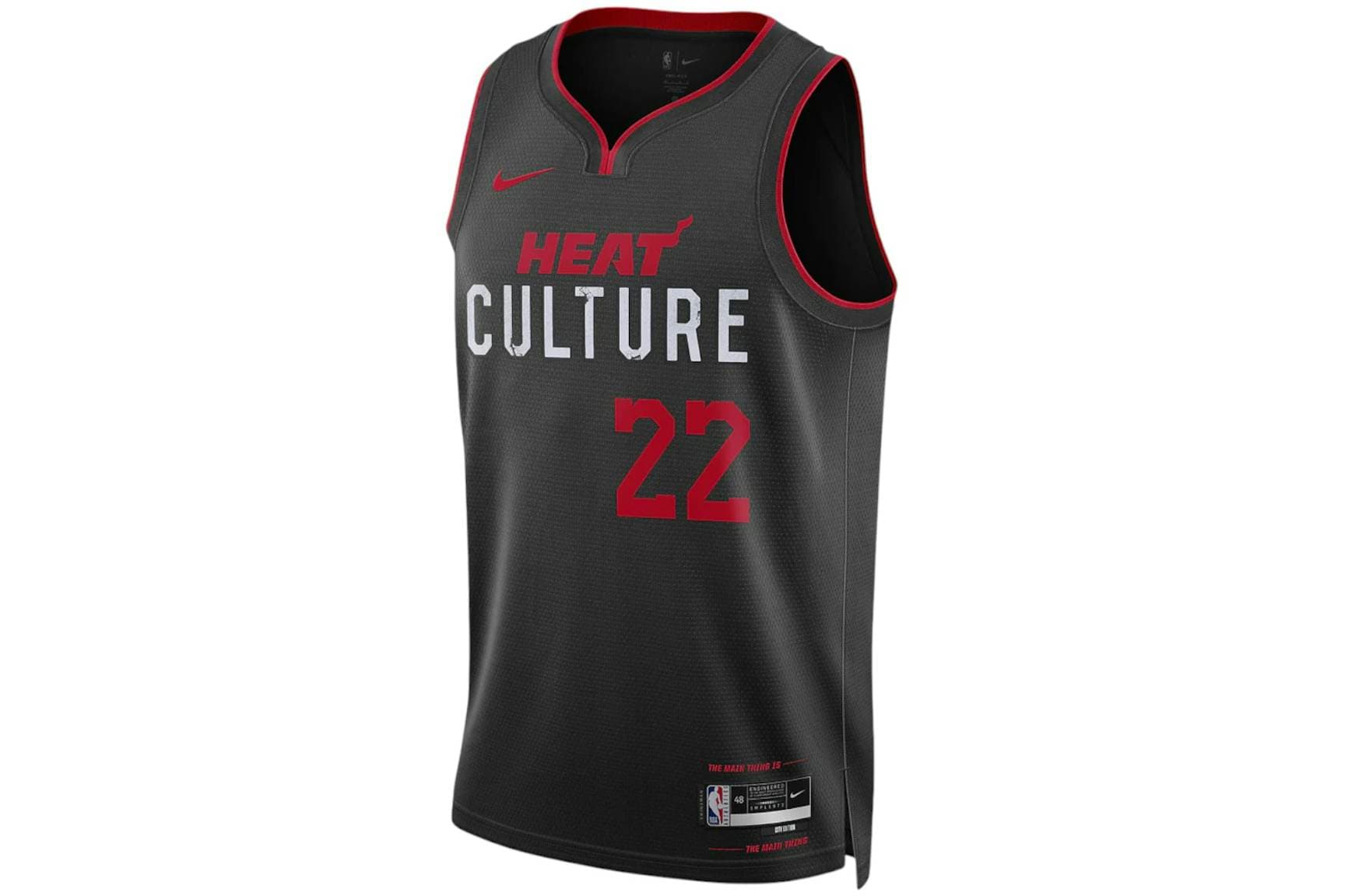 Nike NBA Miami Heat Jimmy Butler 22 City Edition Swingman Jersey