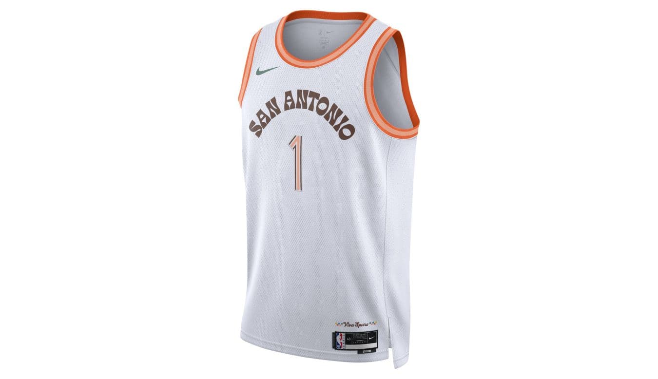 Nike NBA San Antonio Spurs Victor Wembanyama 2023/24 City Edition Swingman Camiseta de Tirantes