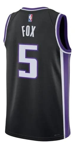 Nike NBA Sacramento Kings De'Aaron Fox 5 Icon Edition Swingman Jersey
