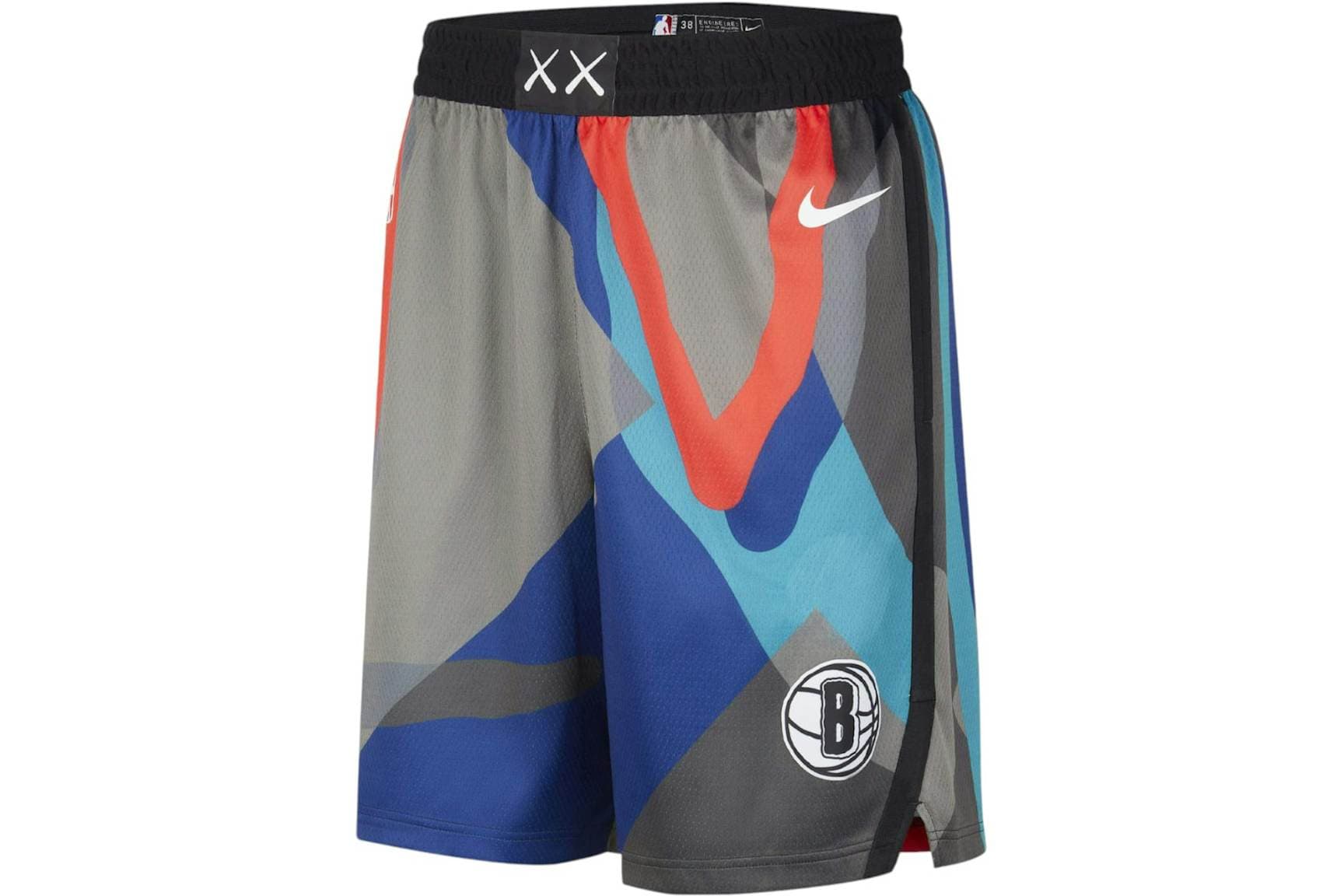 Nike NBA x KAWS Brooklyn Nets Swingman Shorts