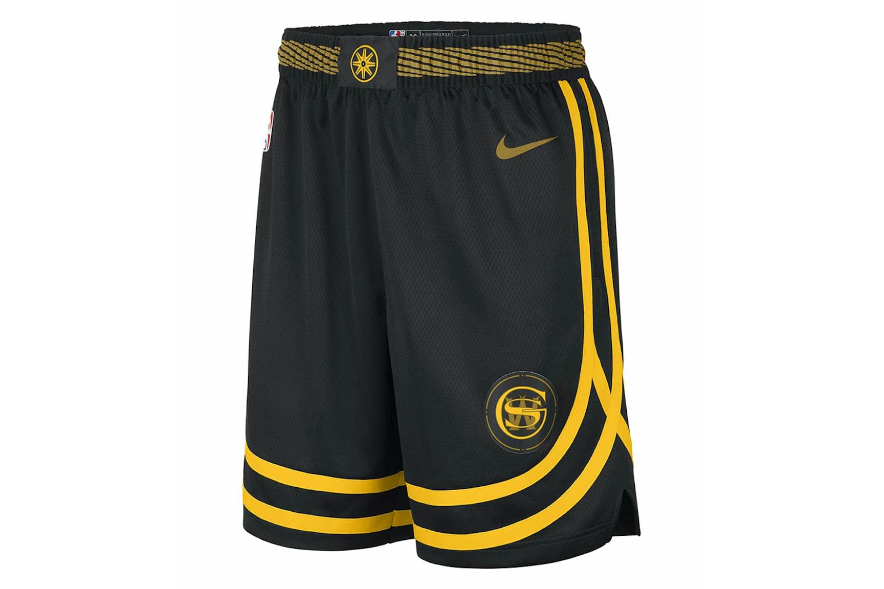 Nike NBA Golden State Warriors City Edition Swingman Shorts