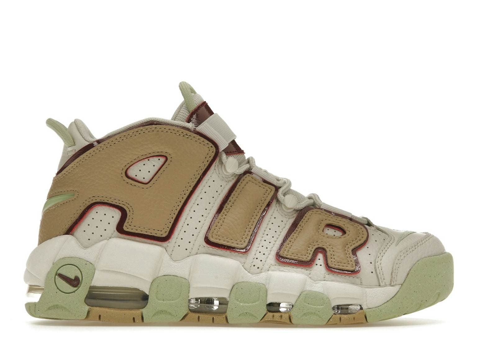W Nike Air More Uptempo "Light Bone / Alligator"
