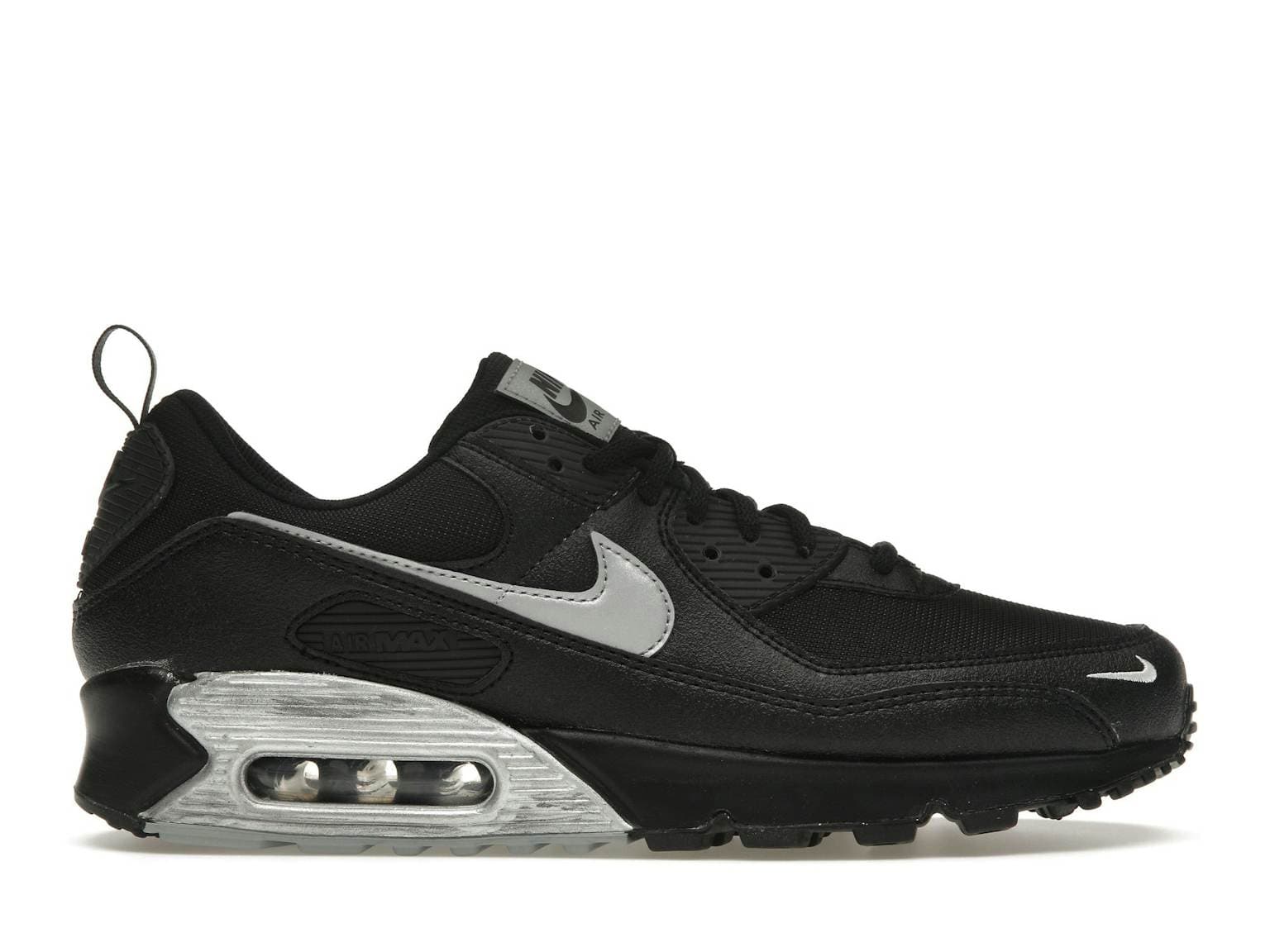 Nike Air Max 90 Black Metallic Silver