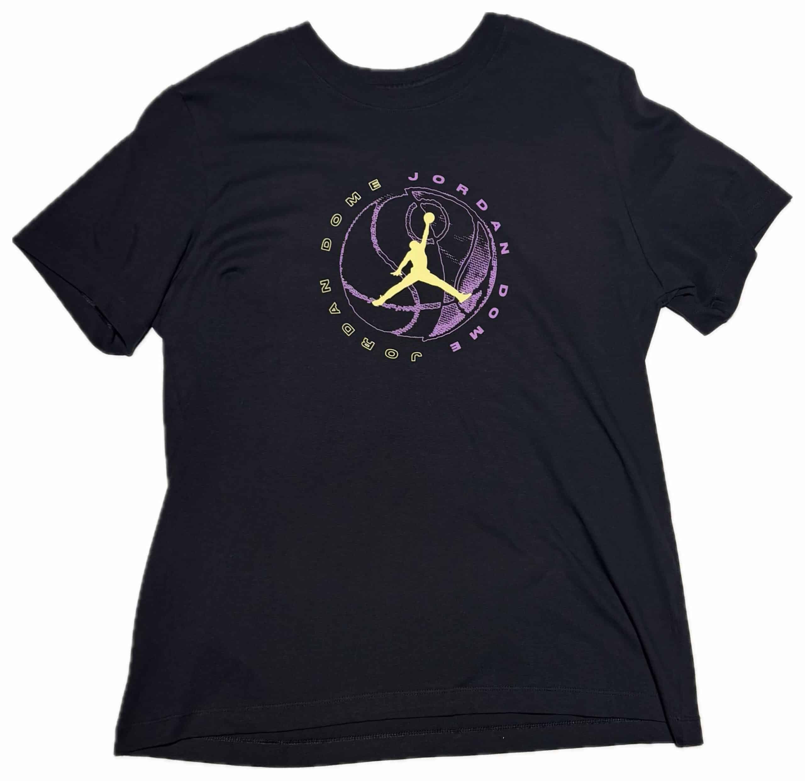 Air Jordan Camiseta Estampada de Algodón