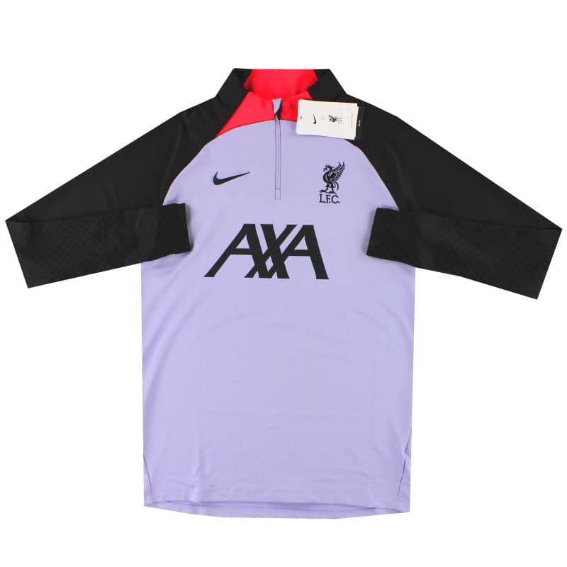Nike Liverpool FC Sudadera de Media Cremallera de Tejido Storm-Fit