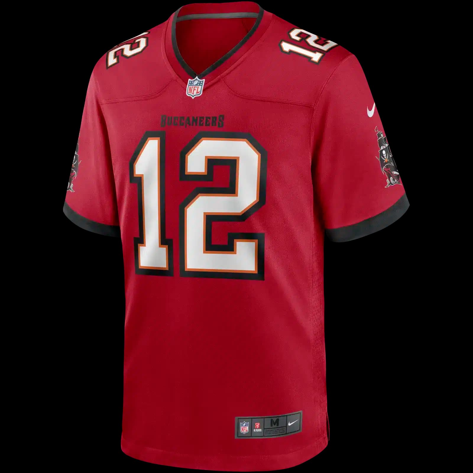 Nike NFL Buccaneers Tom Brady Match Version Camiseta de Juego