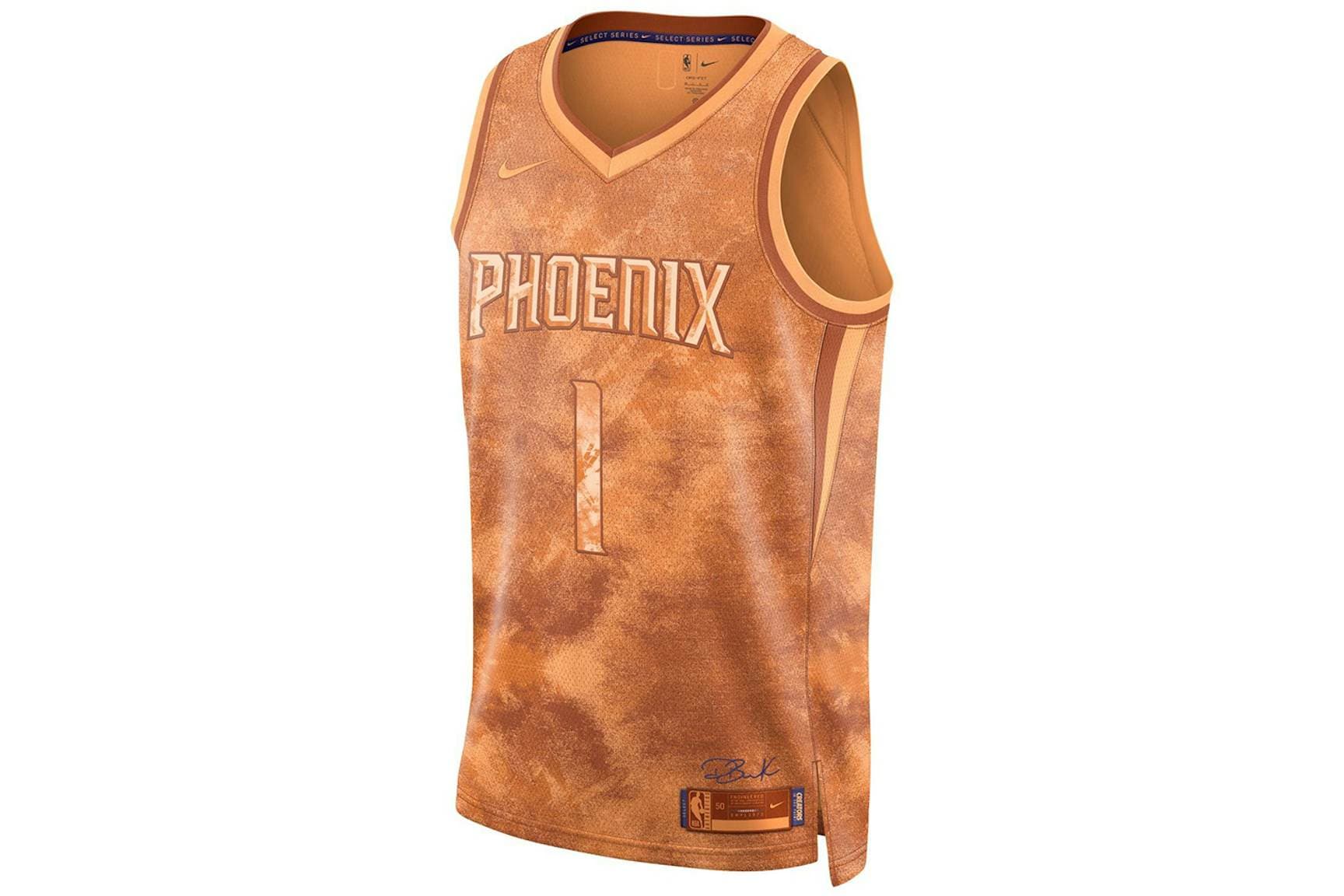 Nike NBA Phoenix Suns Devin Booker 1 Creators In The Paint Select Series Jersey