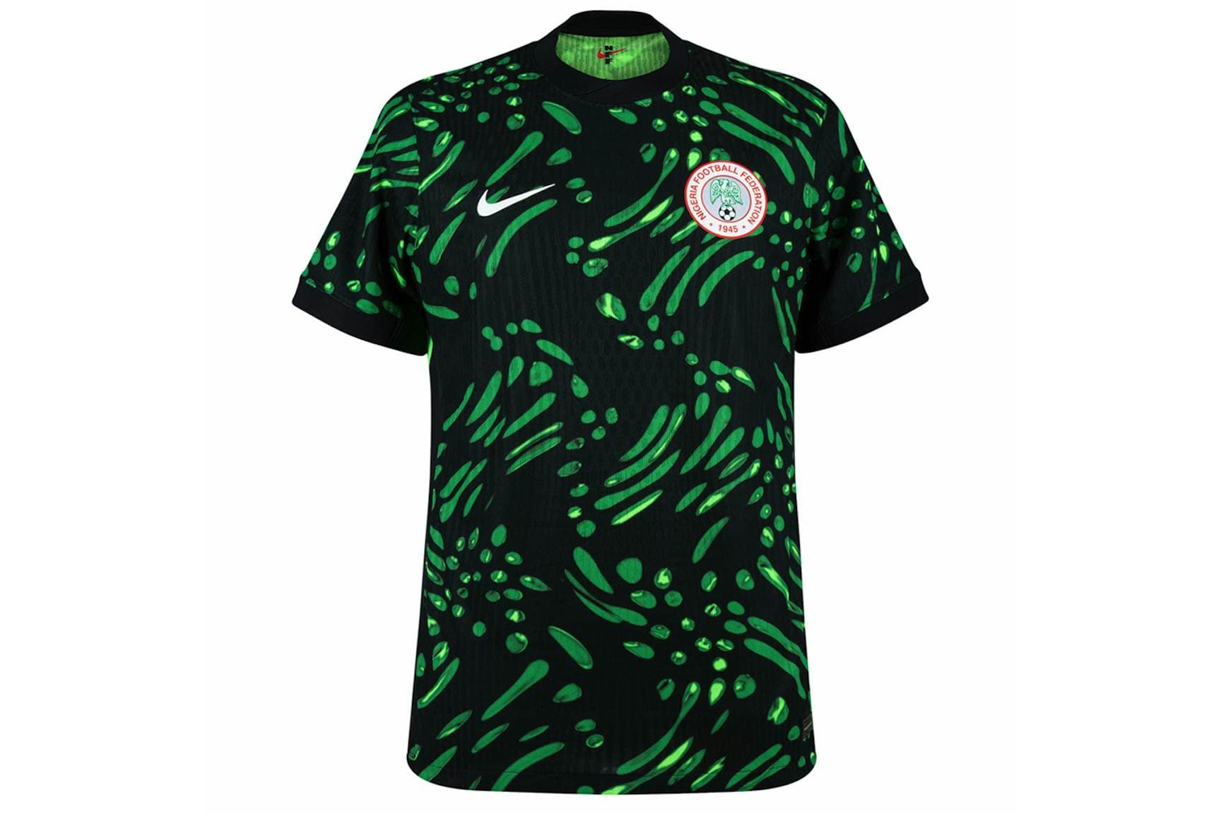Nike Nigeria Football Federation Camiseta de Juego de Tejido Dri-Fit ADV