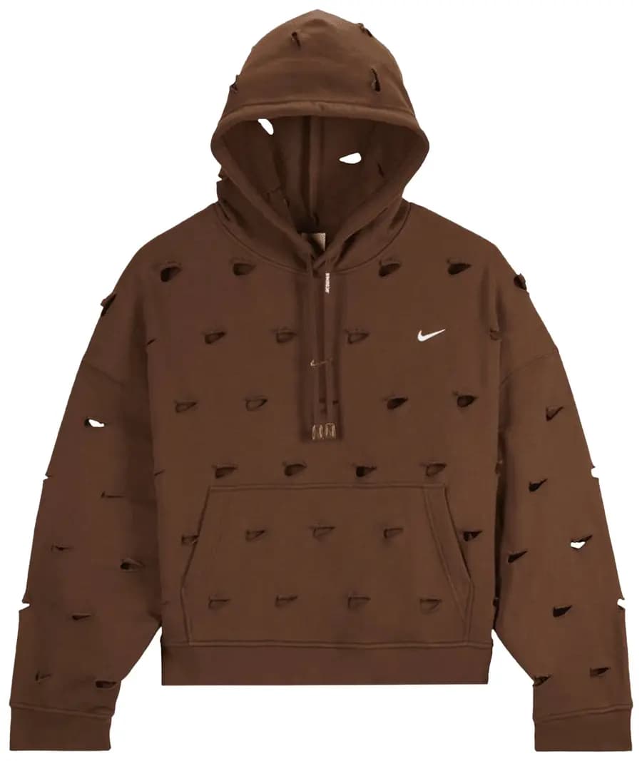 Nike x Jacquemus Le Swoosh Sudadera "Dark Brown"