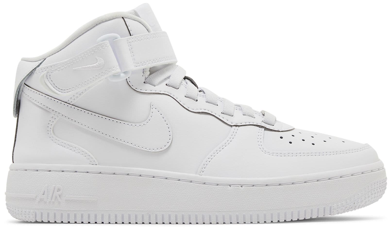 Nike Air Force 1 Mid Easyon GS Triple White