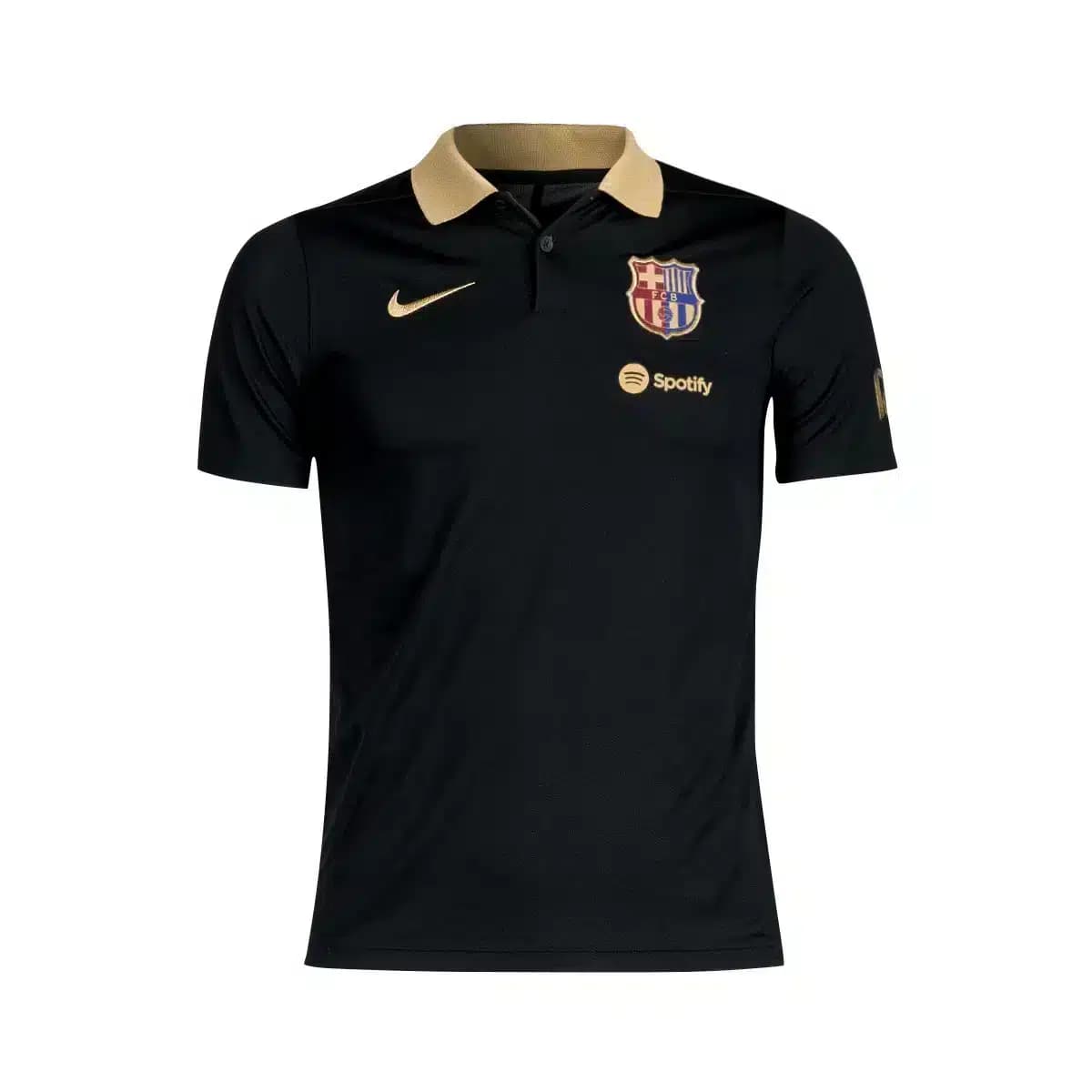 Nike Barcelona FC Polo Con Logo Bordado Para Niños