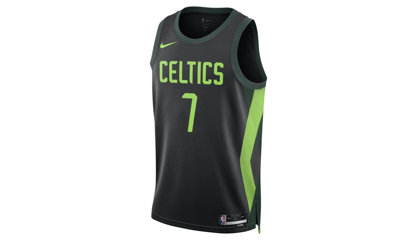 Nike NBA Boston Celtics Jaylen Brown 7 2024/25 City Edition Swingman Jersey