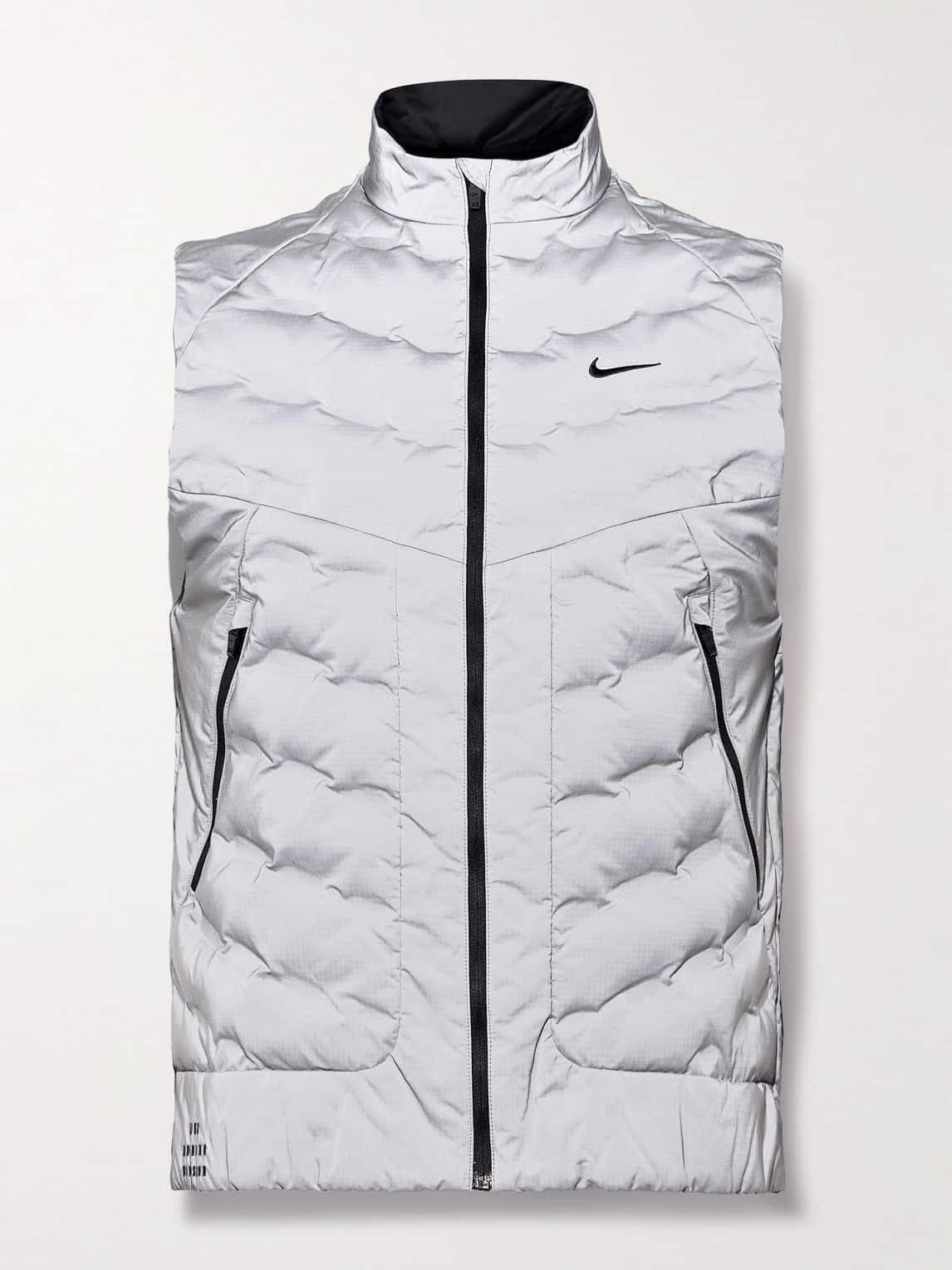 Nike Running Division Chaleco de Relleno Sintético de Tejido Therma-Fit ADV Refective