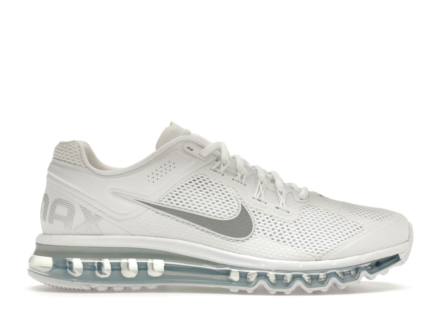 Nike Air Max 2013 White Metallic Silver