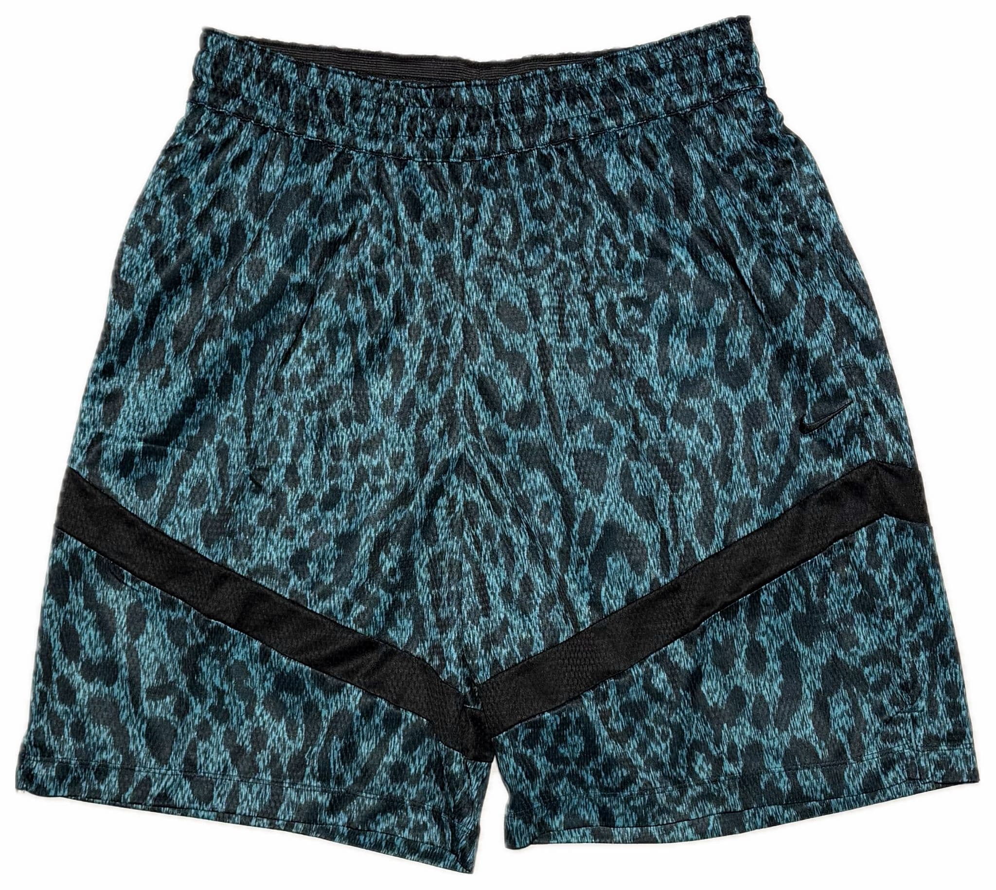 Nike Basketball Essentials Shorts "Blue Leopard"