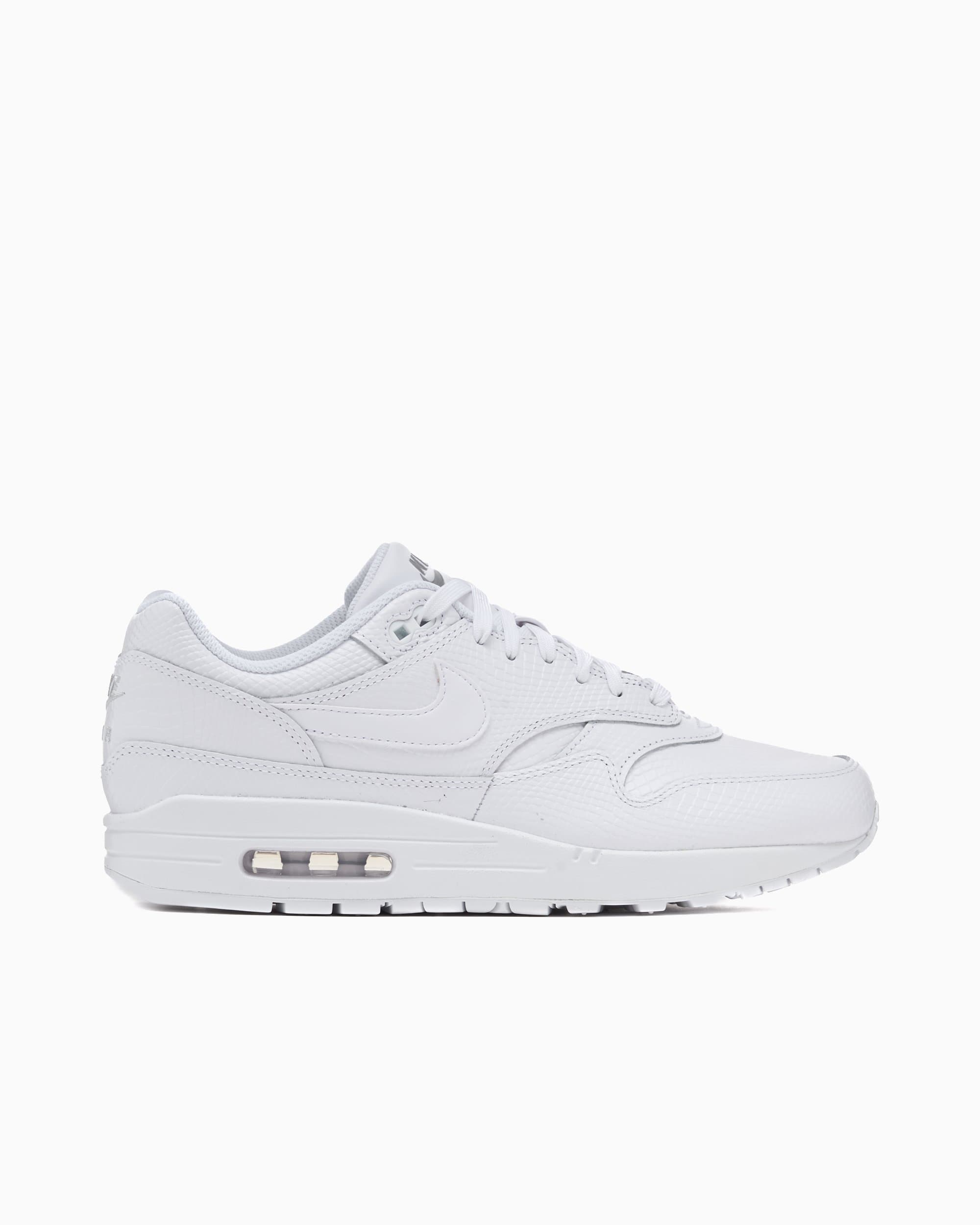 Nike Air Max 1 Premium Snakeskin "Triple White"