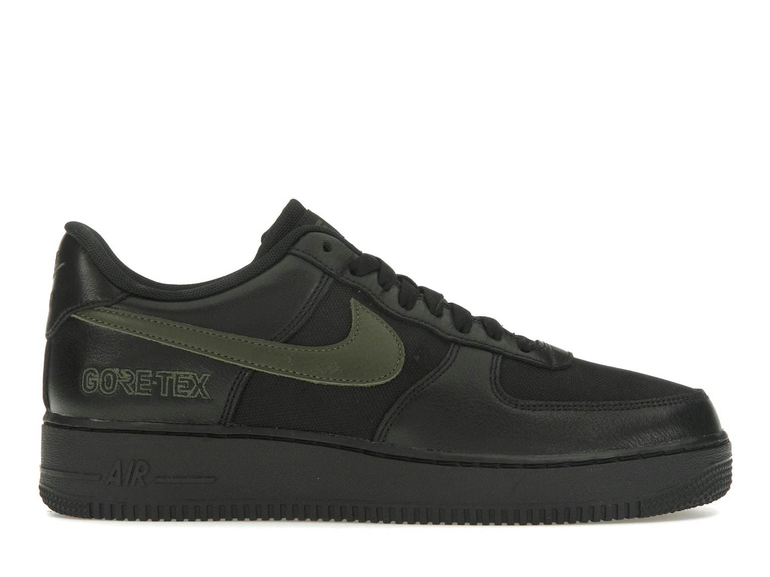 Nike Air Force 1 Low Goretex "Black / Cargo Khaki"
