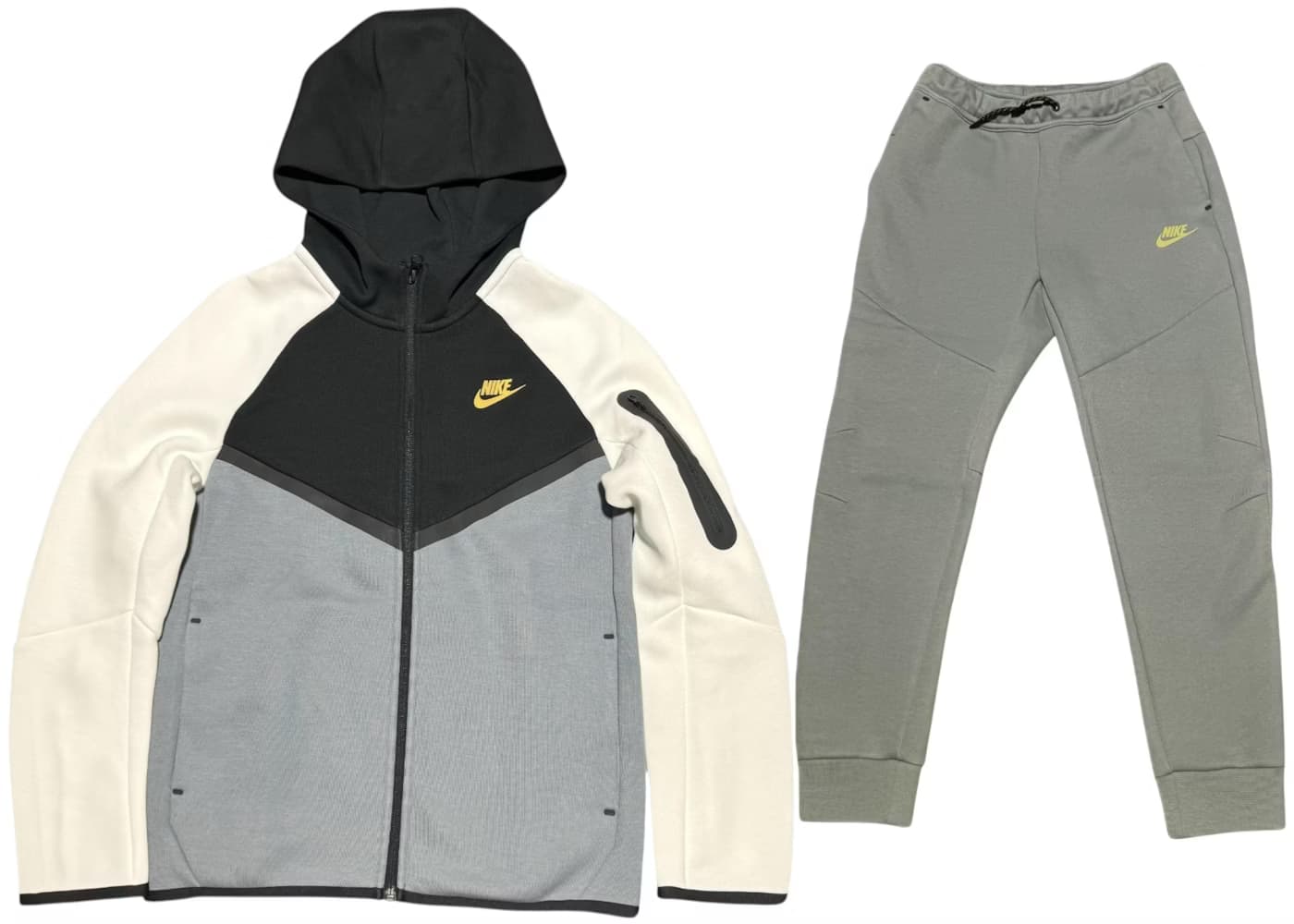Nike Sportswear Tech Fleece Conjunto Chaqueta con Cremallera y Pantalón Para Niño