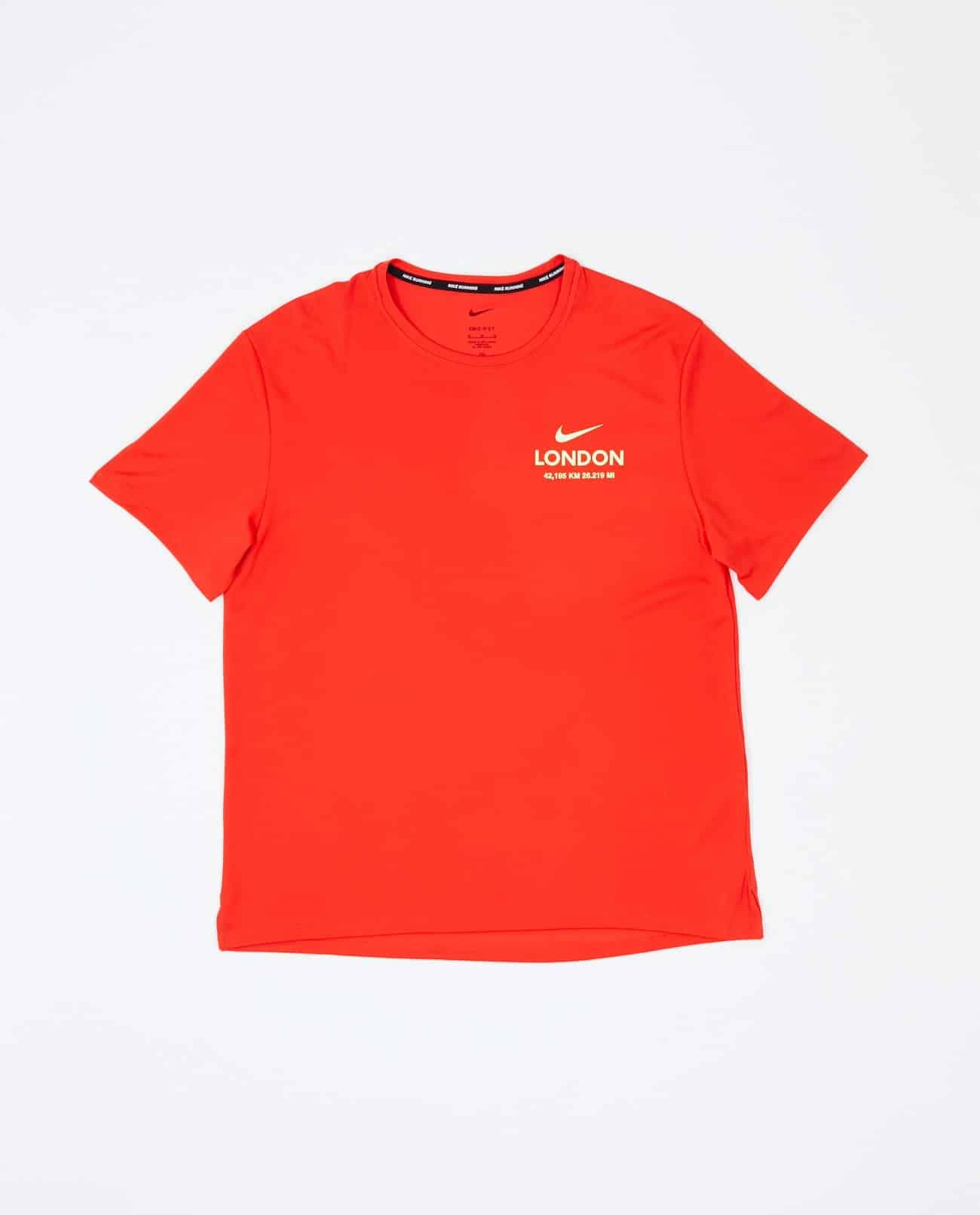 Nike Running Miler Camiseta De Running de Tejido Dri Fit