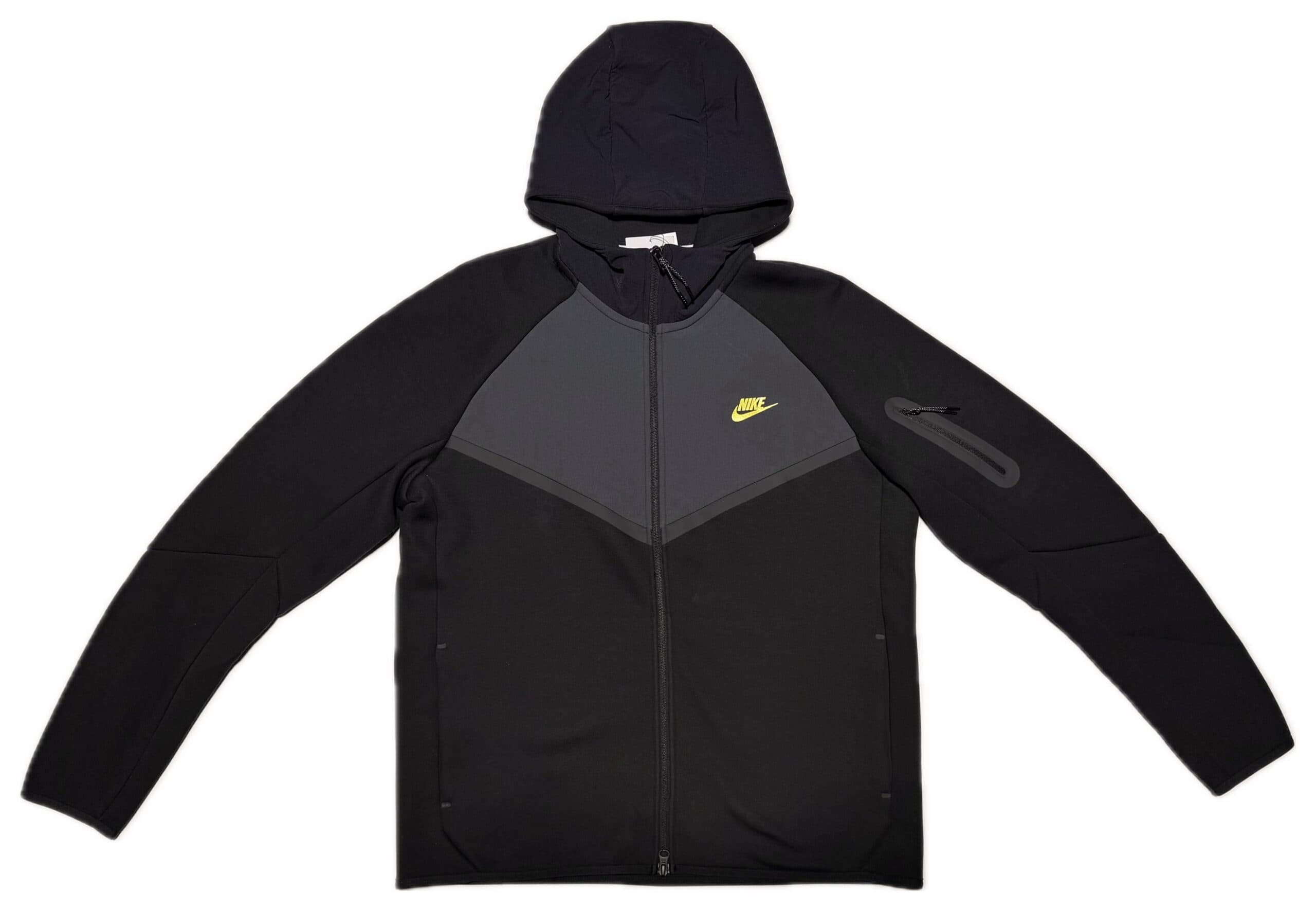 Nike Sportswear Tech Fleece Chaqueta con Cremallera Completa y Detalles de Tejido Woven