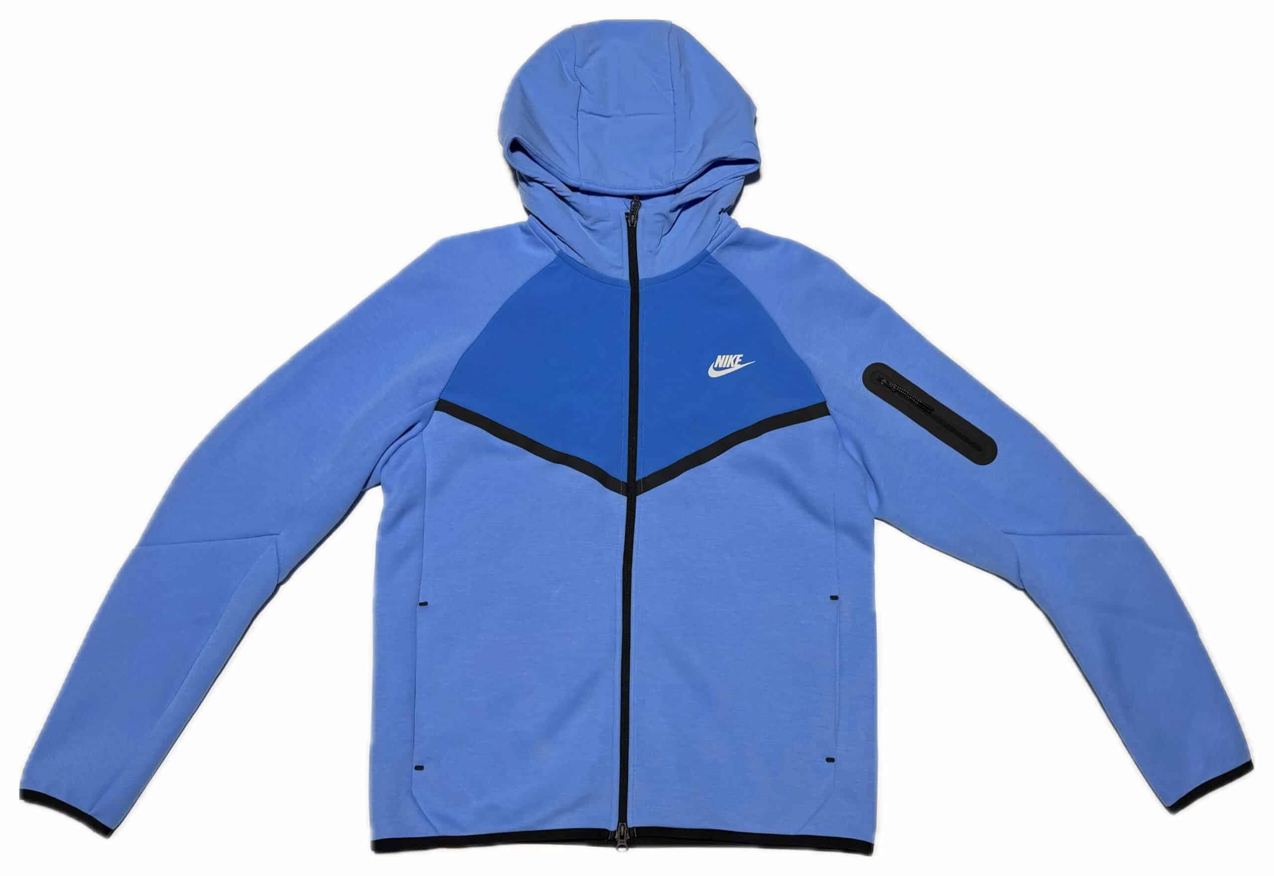 Nike Sportswear Tech Fleece Chaqueta con Cremallera Completa y Detalles de Tejido Woven